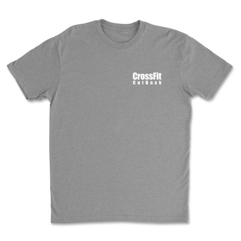 CrossFit CutBack Pocket White Mens - T-Shirt