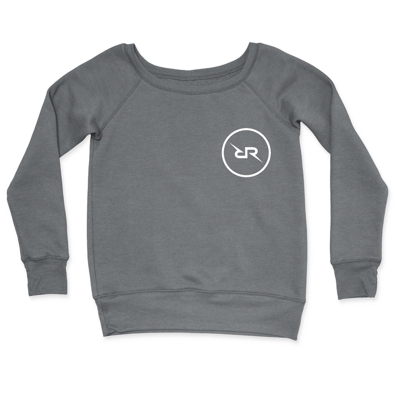 CrossFit Reflexion Pocket White Womens - CrewNeck