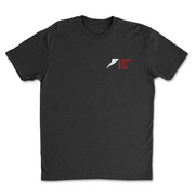 Mens 2X-Large BLACK T-Shirt