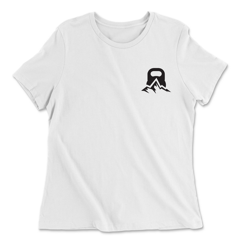 Womens 2X-Large WHITE Relaxed Jersey T-Shirt