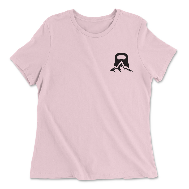 Womens 2X-Large PINK Relaxed Jersey T-Shirt