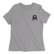 Womens 2X-Large SOLID_ATHLETIC_GREY Relaxed Jersey T-Shirt