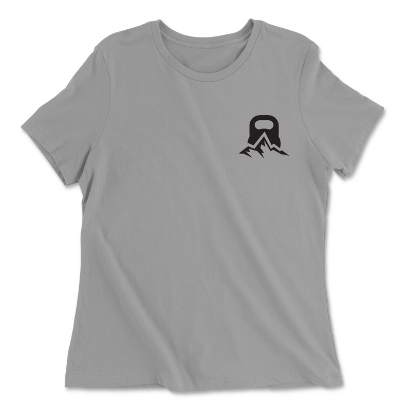 Womens 2X-Large SOLID_ATHLETIC_GREY Relaxed Jersey T-Shirt