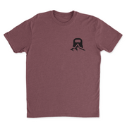 Mens 2X-Large HEATHER_MAROON T-Shirt
