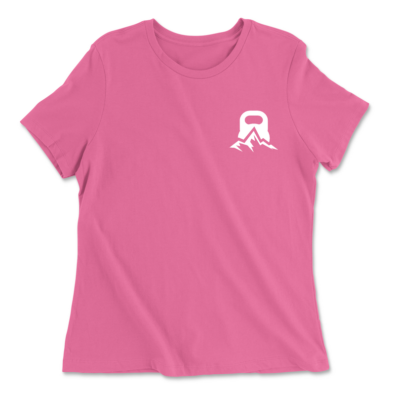 Womens 2X-Large CHARITY_PINK Relaxed Jersey T-Shirt