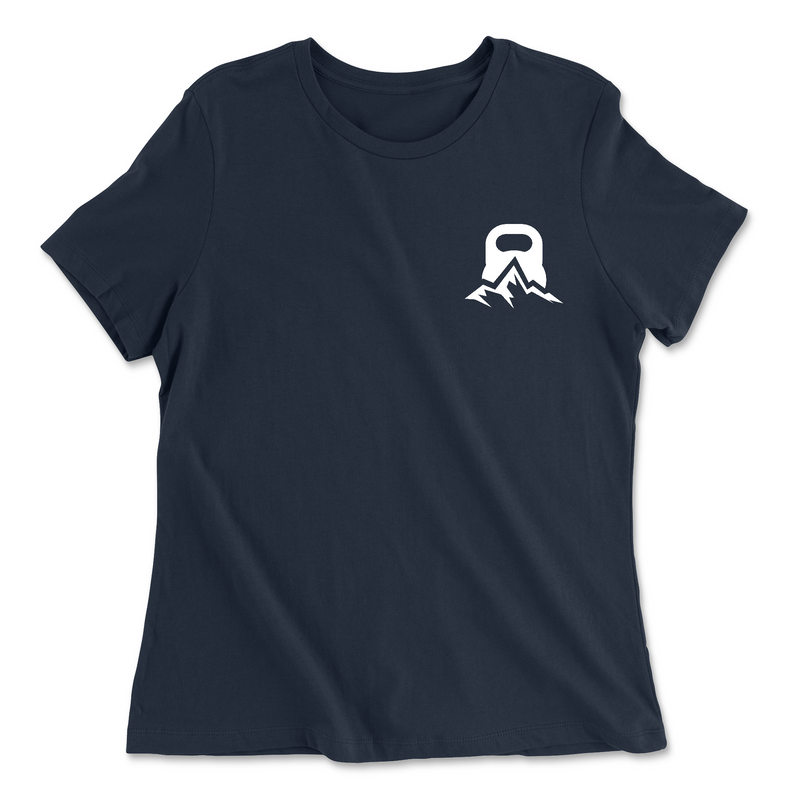 Womens 2X-Large NAVY Relaxed Jersey T-Shirt