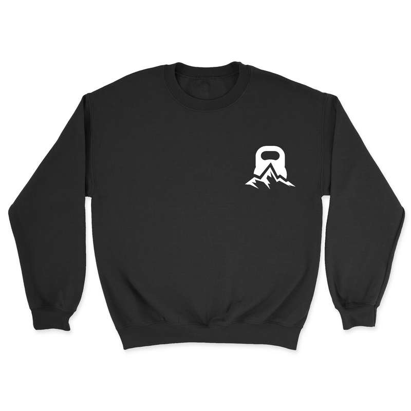 Mens 2X-Large BLACK Midweight Sweatshirt