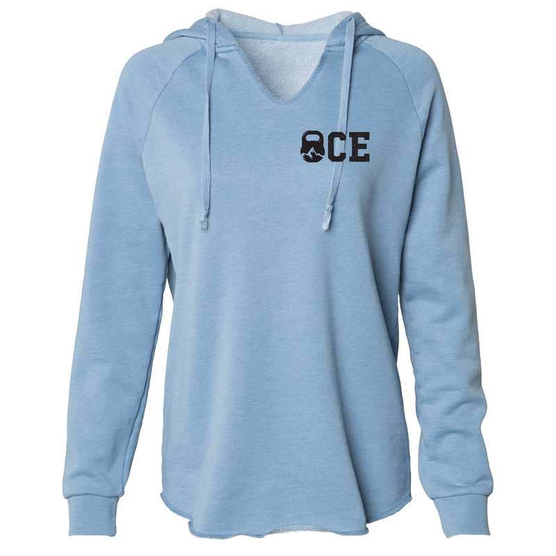 Womens 2X-Large MISTY_BLUE Hoodie