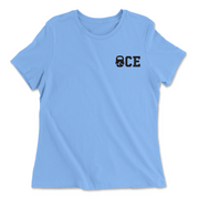 Womens 2X-Large CAROLINA_BLUE Relaxed Jersey T-Shirt