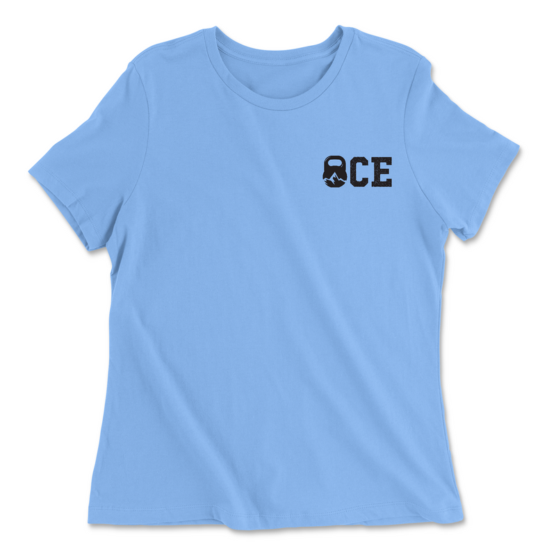 Womens 2X-Large CAROLINA_BLUE Relaxed Jersey T-Shirt