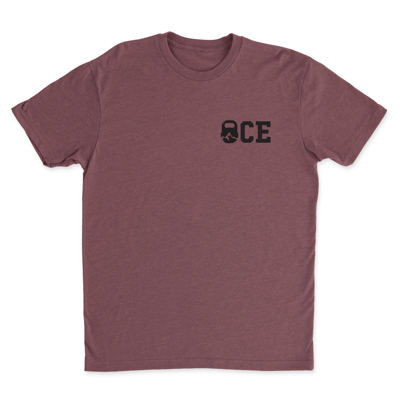 Mens 2X-Large HEATHER_MAROON T-Shirt