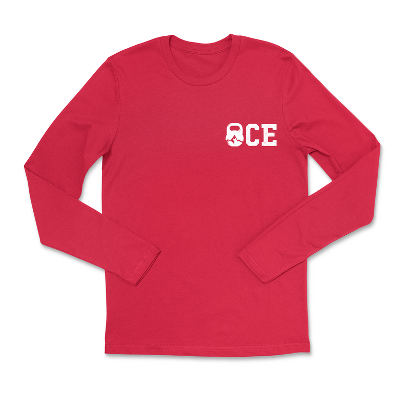Mens 2X-Large RED Long Sleeve