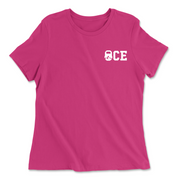 Womens 2X-Large BERRY Relaxed Jersey T-Shirt