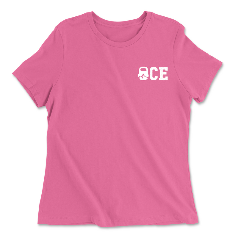 Womens 2X-Large CHARITY_PINK Relaxed Jersey T-Shirt