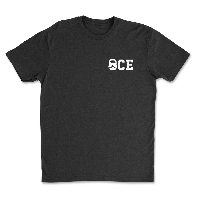 Mens 2X-Large BLACK T-Shirt
