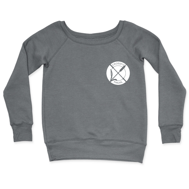 CrossFit Thalwil Pocket (White) Womens - CrewNeck