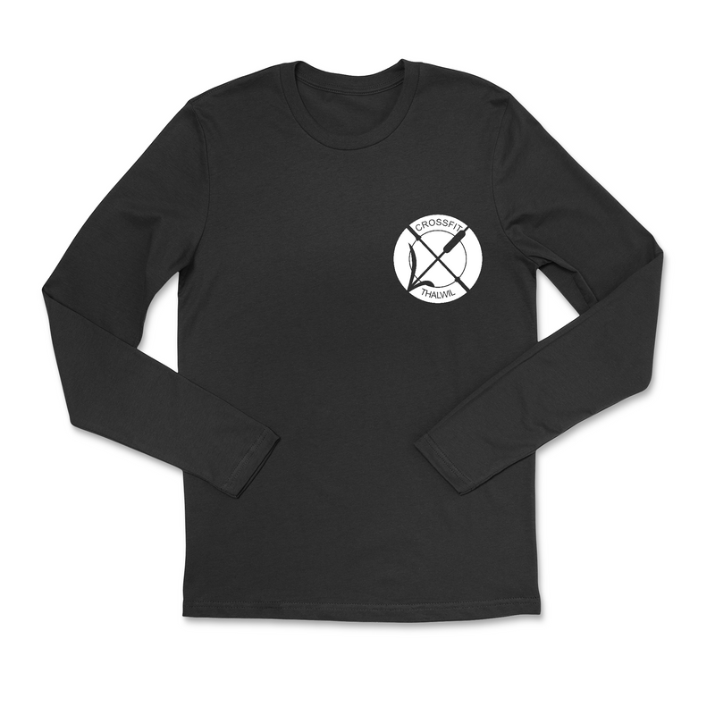 CrossFit Thalwil Pocket (White) Mens - Long Sleeve