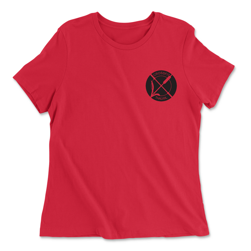 CrossFit Thalwil Pocket Womens - Relaxed Jersey T-Shirt