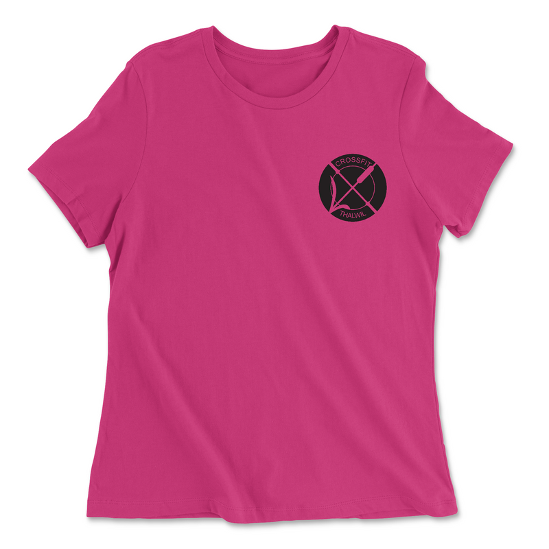CrossFit Thalwil Pocket Womens - Relaxed Jersey T-Shirt