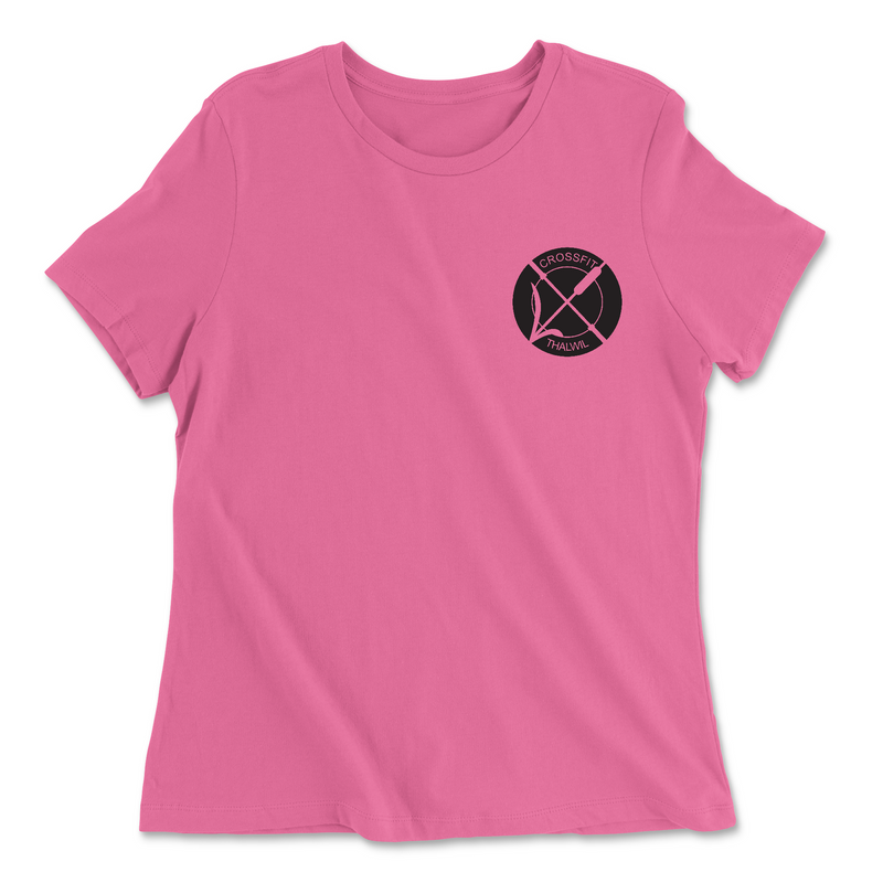 CrossFit Thalwil Pocket Womens - Relaxed Jersey T-Shirt