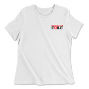 Womens 2X-Large WHITE Relaxed Jersey T-Shirt