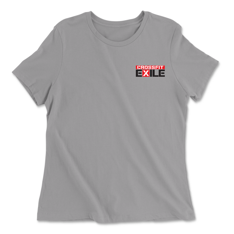 Womens 2X-Large SOLID_ATHLETIC_GREY Relaxed Jersey T-Shirt