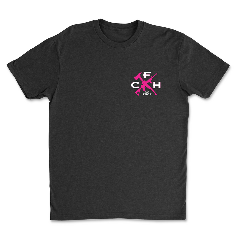 CrossFit Hanford Pocket Pink Mens - T-Shirt