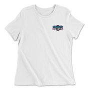 Womens 2X-Large WHITE Relaxed Jersey T-Shirt