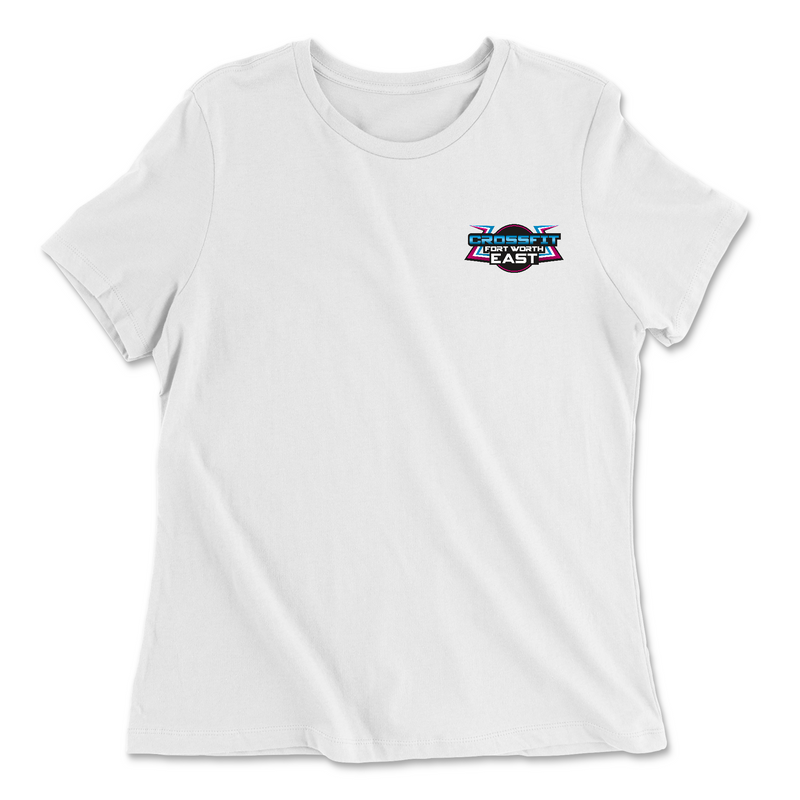 Womens 2X-Large WHITE Relaxed Jersey T-Shirt