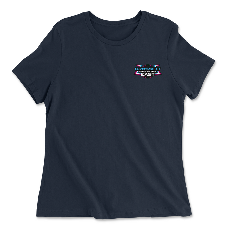 Womens 2X-Large NAVY Relaxed Jersey T-Shirt