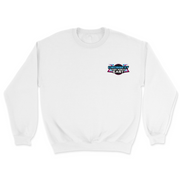 Mens 2X-Large WHITE Midweight Sweatshirt