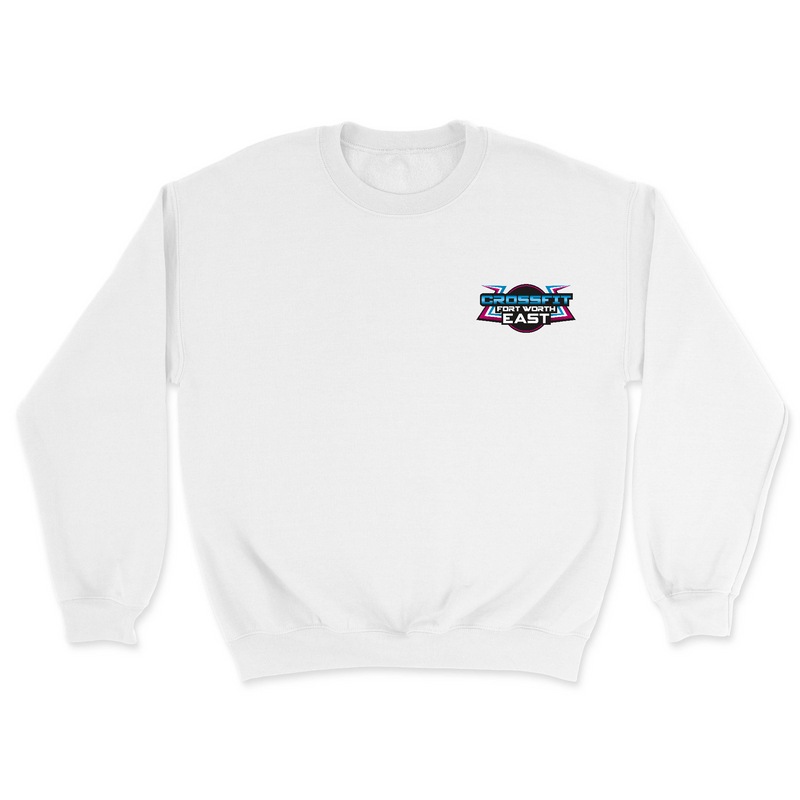 Mens 2X-Large WHITE Midweight Sweatshirt