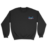 Mens 2X-Large BLACK Midweight Sweatshirt