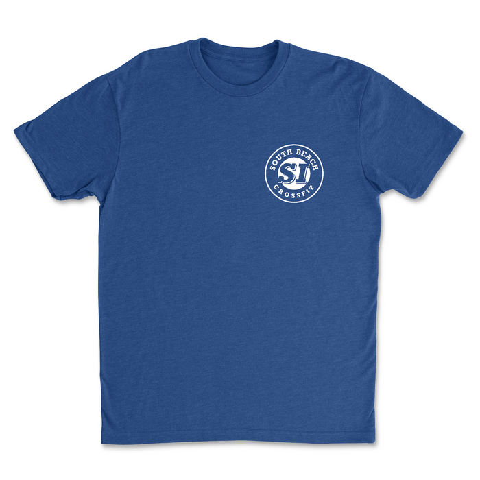South Beach CrossFit SI Standard (White) Mens - T-Shirt