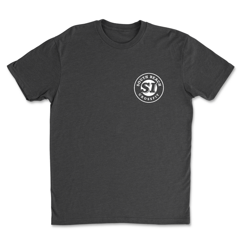 South Beach CrossFit SI Standard (White) Mens - T-Shirt