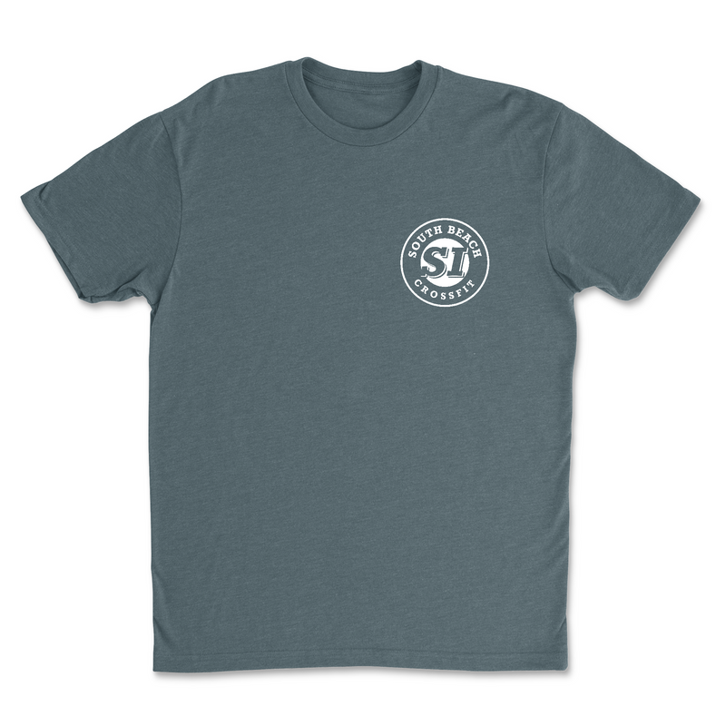 South Beach CrossFit SI Standard (White) Mens - T-Shirt