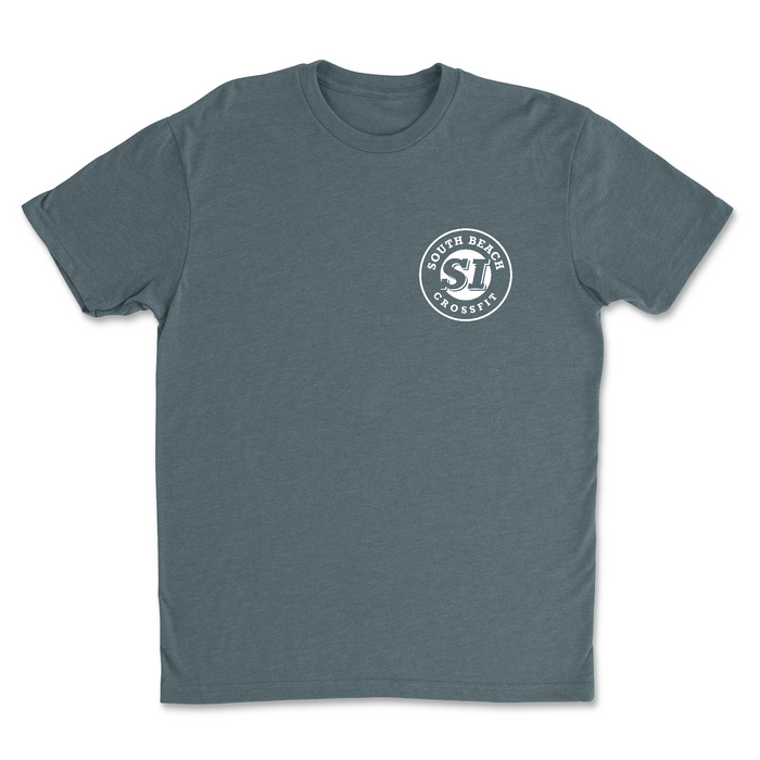 South Beach CrossFit SI Standard (White) Mens - T-Shirt