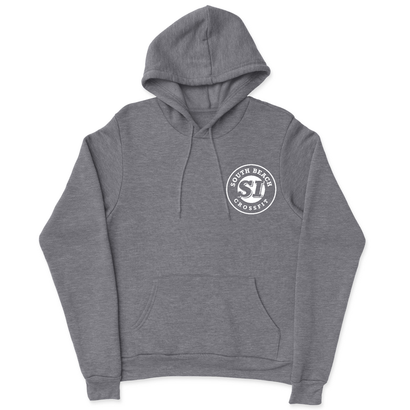 South Beach CrossFit SI Standard (White) Mens - Hoodie