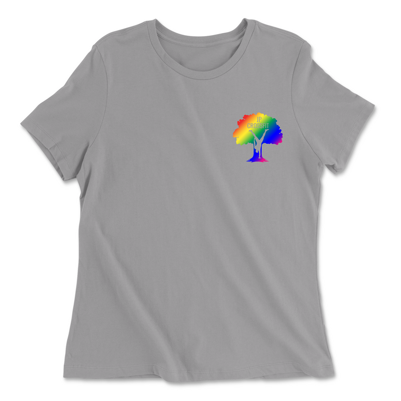 JP CrossFit Rainbow Womens - Relaxed Jersey T-Shirt