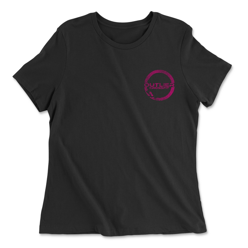 Outlier CrossFit Halftone Womens - Relaxed Jersey T-Shirt
