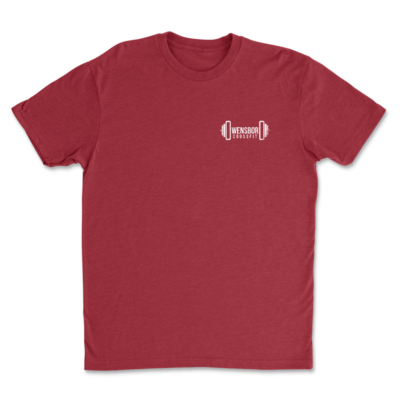 Owensboro CrossFit Pocket (White) Mens - T-Shirt