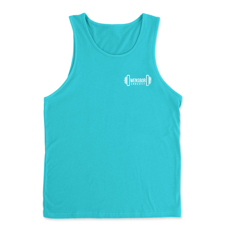 Owensboro CrossFit Pocket (White) Mens - Tank Top