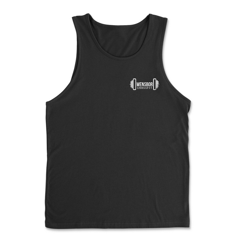 Owensboro CrossFit Pocket (White) Mens - Tank Top