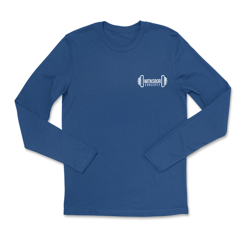 Owensboro CrossFit Pocket (White) Mens - Long Sleeve