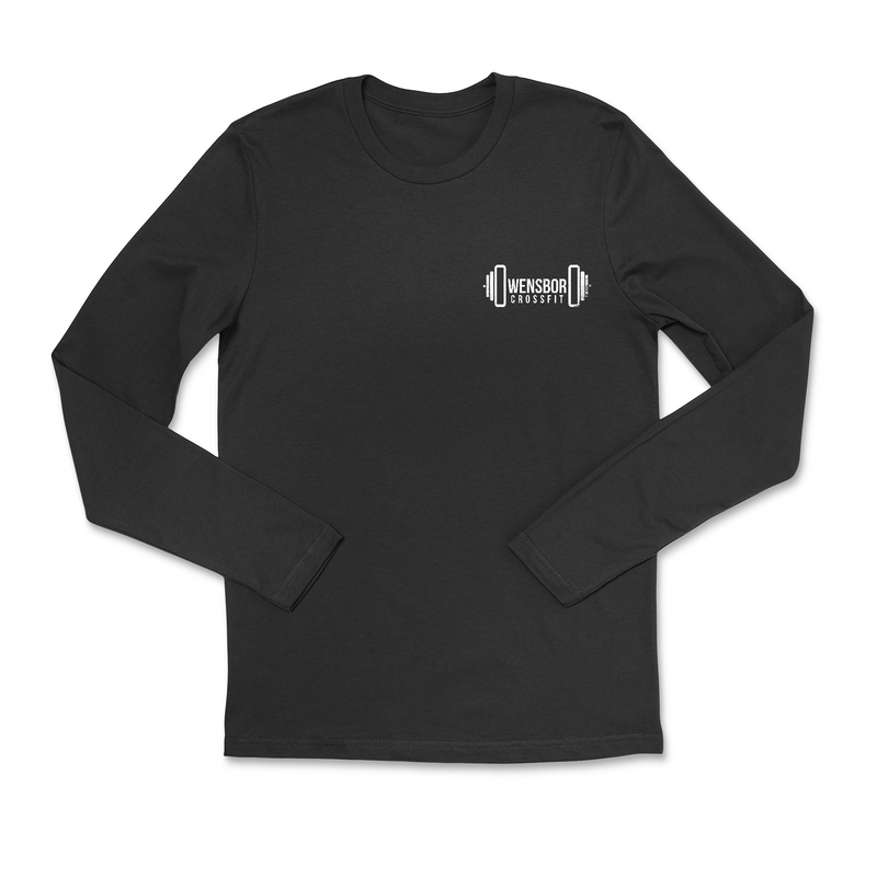 Owensboro CrossFit Pocket (White) Mens - Long Sleeve
