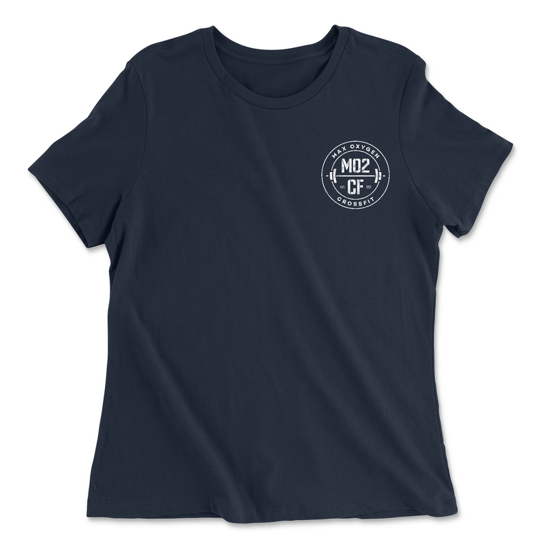 Max Oxygen CrossFit Pocket Womens - Relaxed Jersey T-Shirt