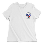 Womens 2X-Large WHITE Relaxed Jersey T-Shirt