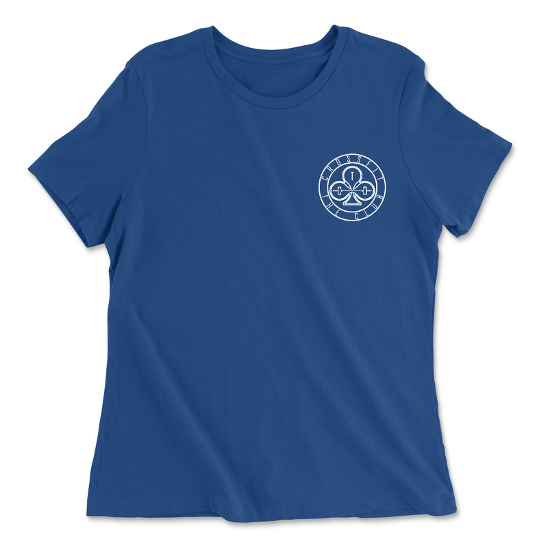 Womens 2X-Large TRUE_ROYAL Relaxed Jersey T-Shirt