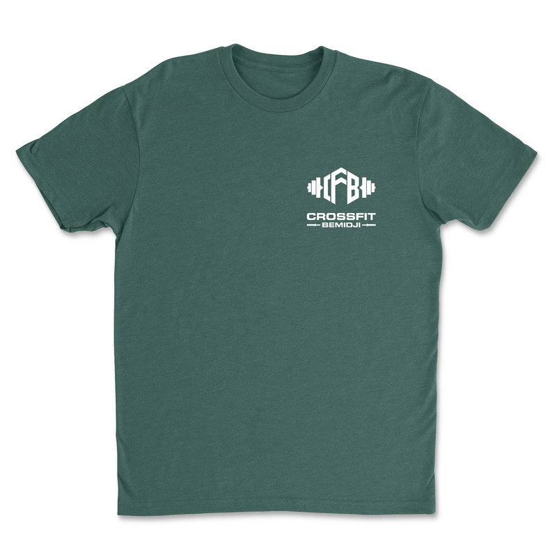 Mens 2X-Large HEATHER_FOREST_GREEN T-Shirt