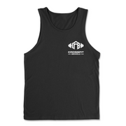 Mens 2X-Large BLACK Tank Top